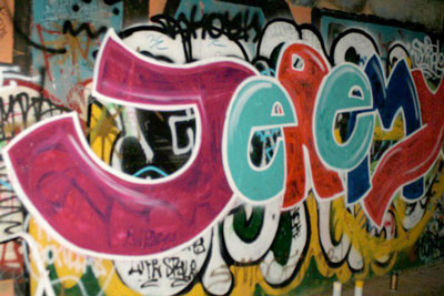 Finished Mural painted in honor of Jeremy Collins